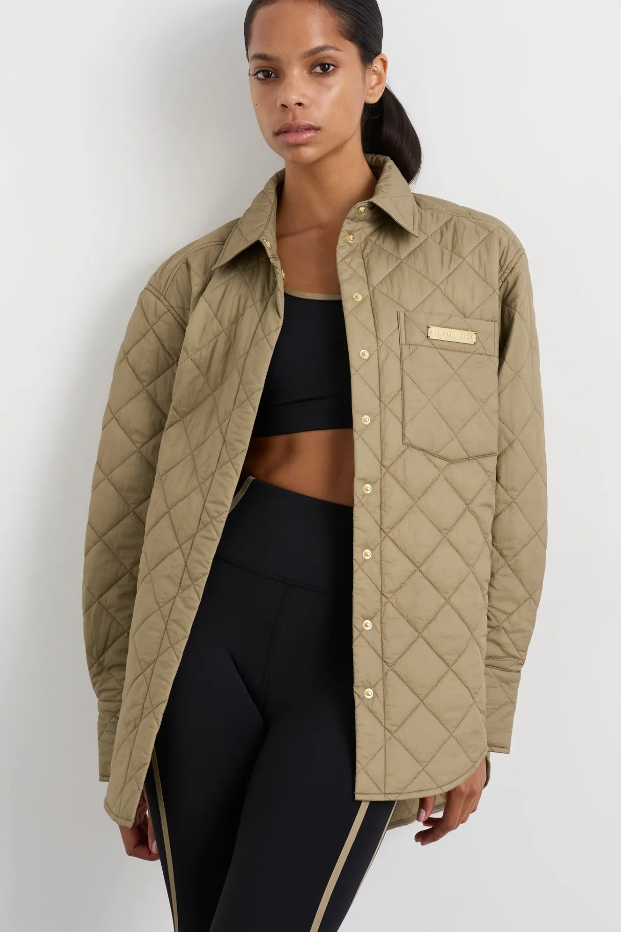 quilted_shirt__4-2.webp Store Aje ATHLETICA Quilted Shirt 421 Soft Khaki