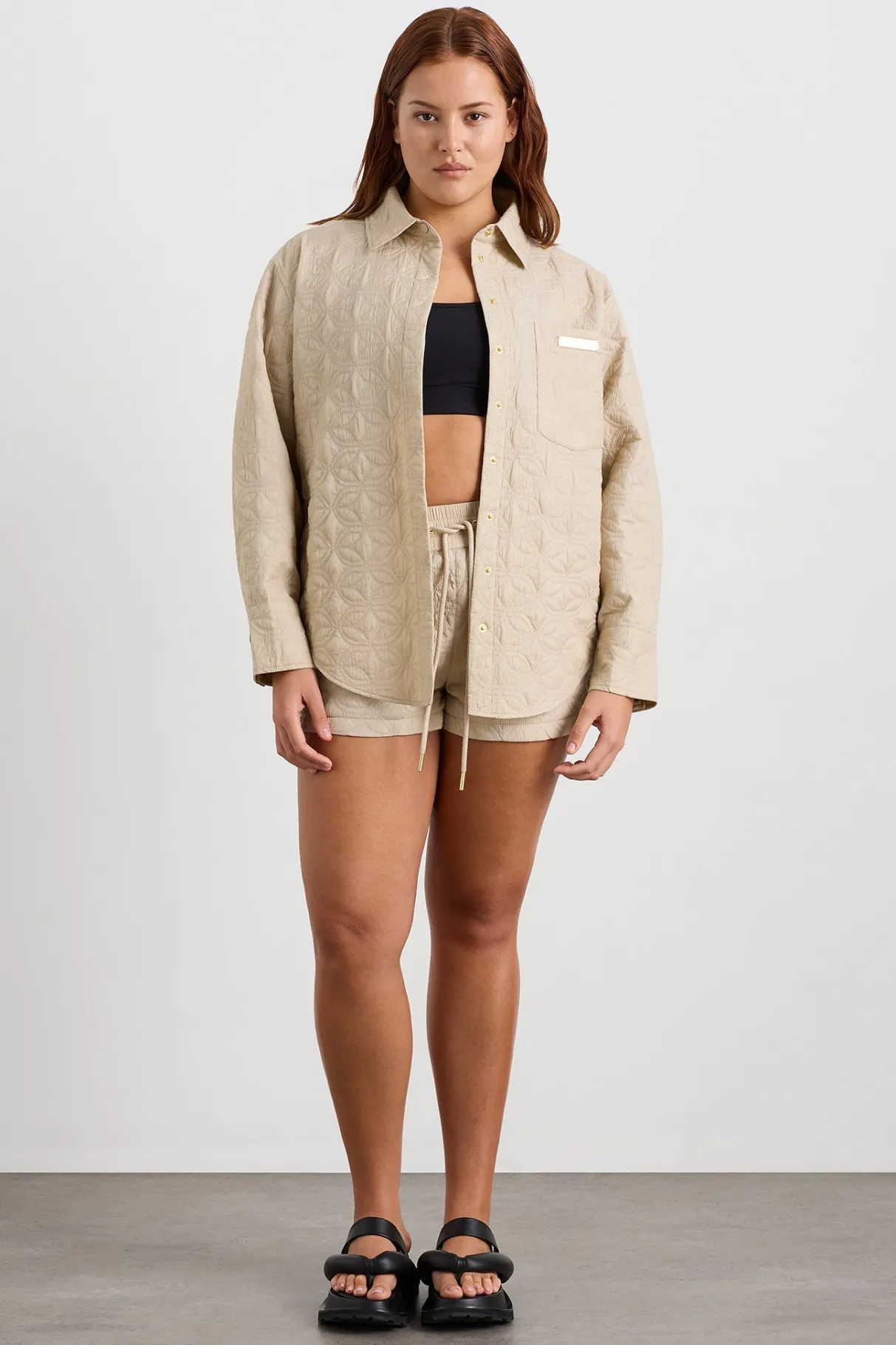 quilted_shirt__6.webp Clearance Aje ATHLETICA Quilted Shirt 406 Moonstone Grey