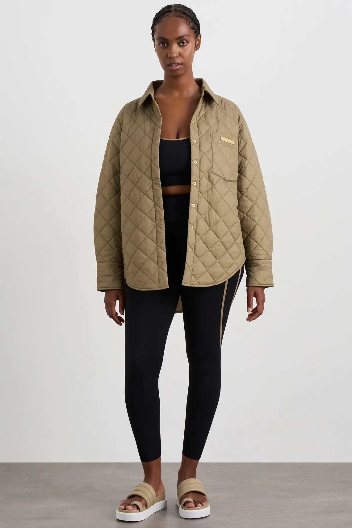 quilted_shirt__7-2.webp Store Aje ATHLETICA Quilted Shirt 421 Soft Khaki