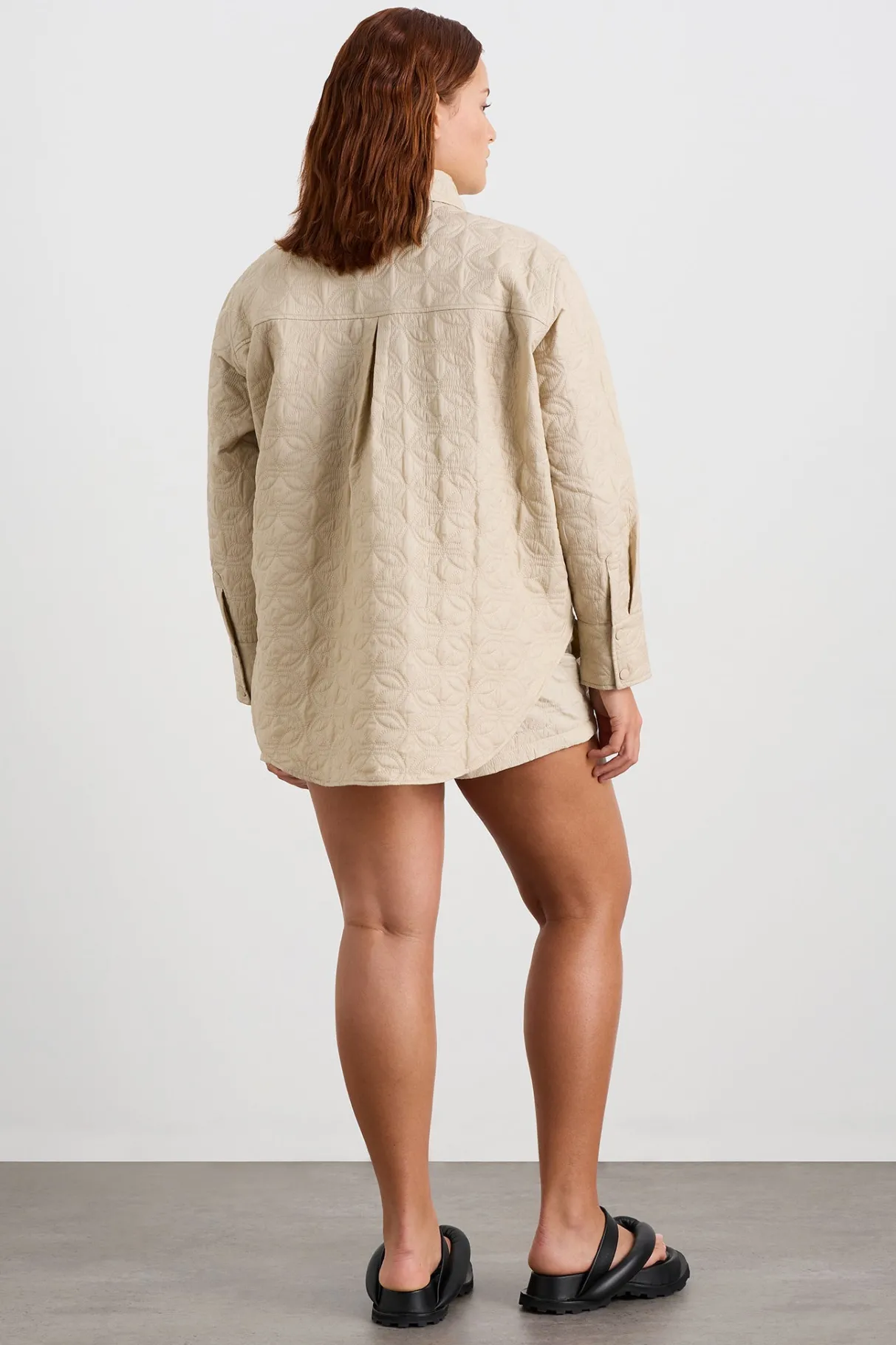 quilted_shirt__8.webp Clearance Aje ATHLETICA Quilted Shirt 406 Moonstone Grey