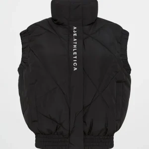 Clearance Aje ATHLETICA Quilted Vest 751 Black