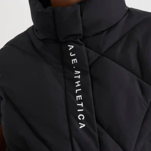 Clearance Aje ATHLETICA Quilted Vest 751 Black