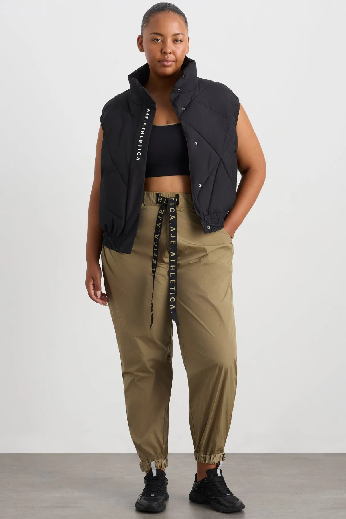 quilted_vest__14.webp Clearance Aje ATHLETICA Quilted Vest 751 Black