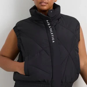 Clearance Aje ATHLETICA Quilted Vest 751 Black