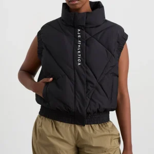 Clearance Aje ATHLETICA Quilted Vest 751 Black