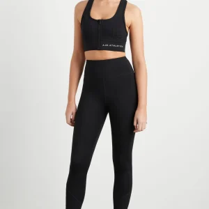 Store Aje ATHLETICA Quilted Zip Front Bra 329 Black/White