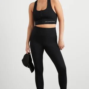Store Aje ATHLETICA Quilted Zip Front Bra 329 Black/White