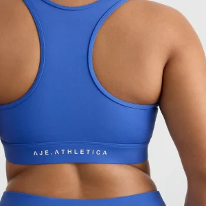 Discount Aje ATHLETICA Racer Back Sports Bra 013 Cobalt Blue