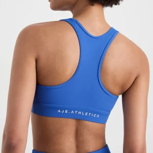 Discount Aje ATHLETICA Racer Back Sports Bra 013 Cobalt Blue