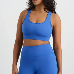 Discount Aje ATHLETICA Racer Back Sports Bra 013 Cobalt Blue