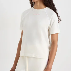 Online Aje ATHLETICA Raglan Tee 110 Ecru