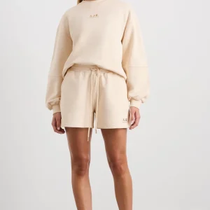 Fashion Aje ATHLETICA Relaxed Logo Crew Jumper 417 Rice White