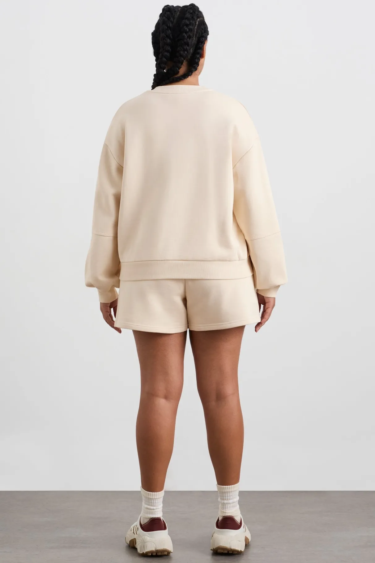 relaxed_logo_crew_jumper__8.webp Fashion Aje ATHLETICA Relaxed Logo Crew Jumper 417 Rice White