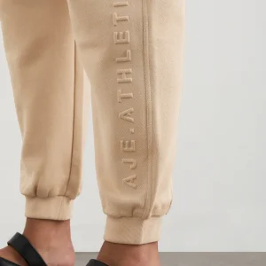 Fashion Aje ATHLETICA Relaxed Track Pants 508 Biscotti Beige
