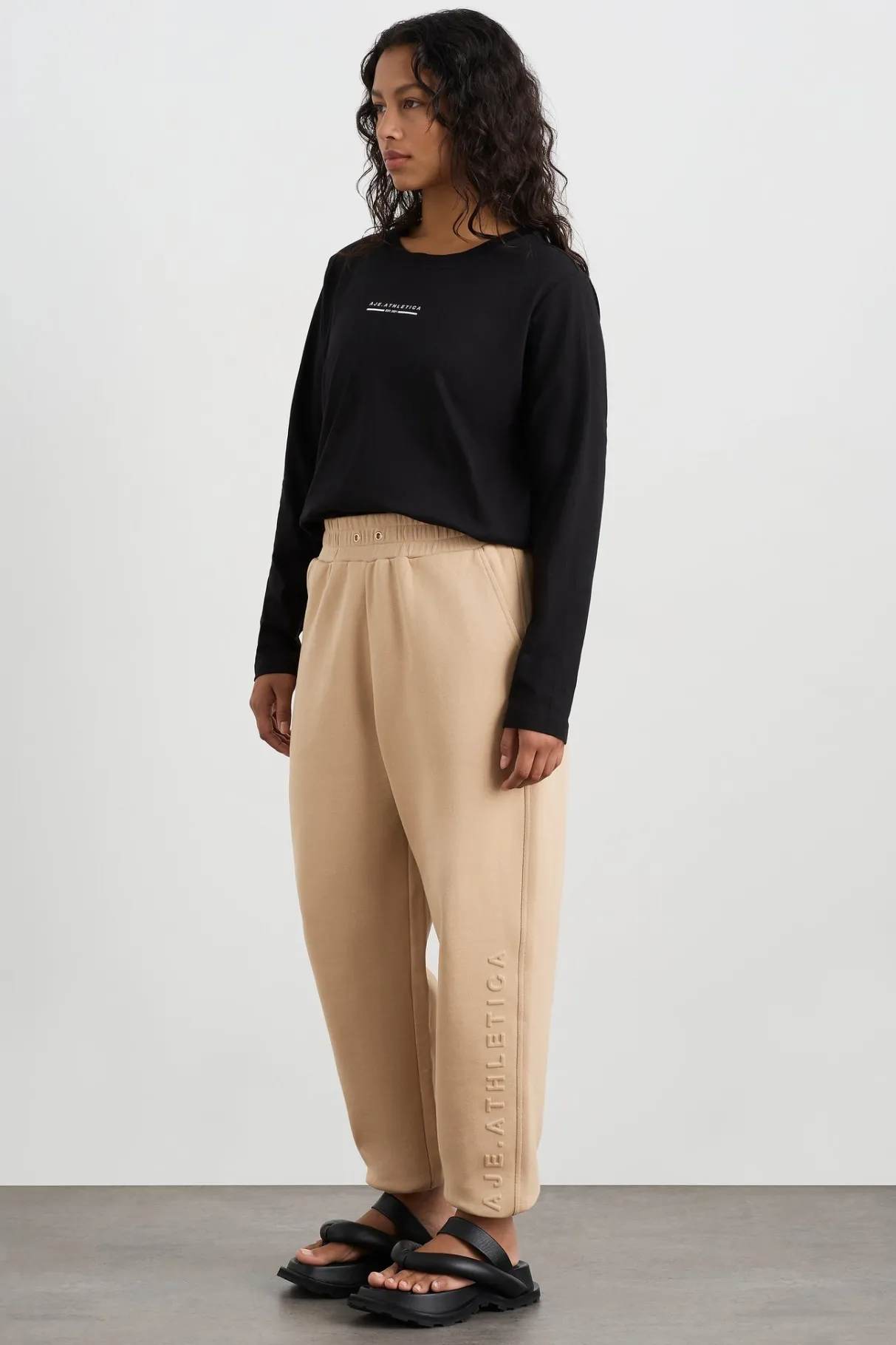 relaxed_track_pants__5.webp Fashion Aje ATHLETICA Relaxed Track Pants 508 Biscotti Beige