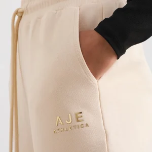 Shop Aje ATHLETICA Relaxed Track Pants 508 Rice White