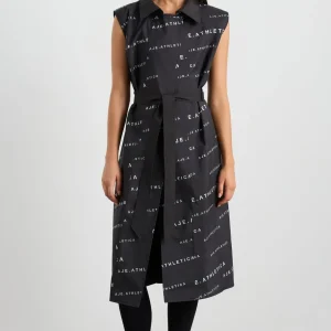 Hot Aje ATHLETICA Reversible Sleeveless Trench 703 Black