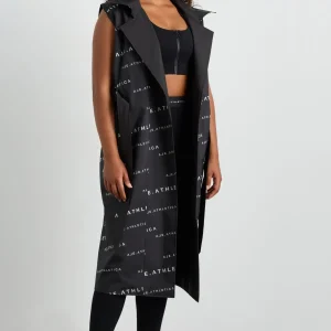 Hot Aje ATHLETICA Reversible Sleeveless Trench 703 Black