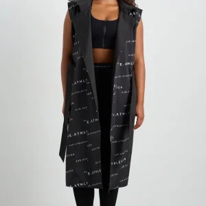 Hot Aje ATHLETICA Reversible Sleeveless Trench 703 Black