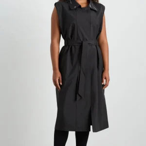 Hot Aje ATHLETICA Reversible Sleeveless Trench 703 Black