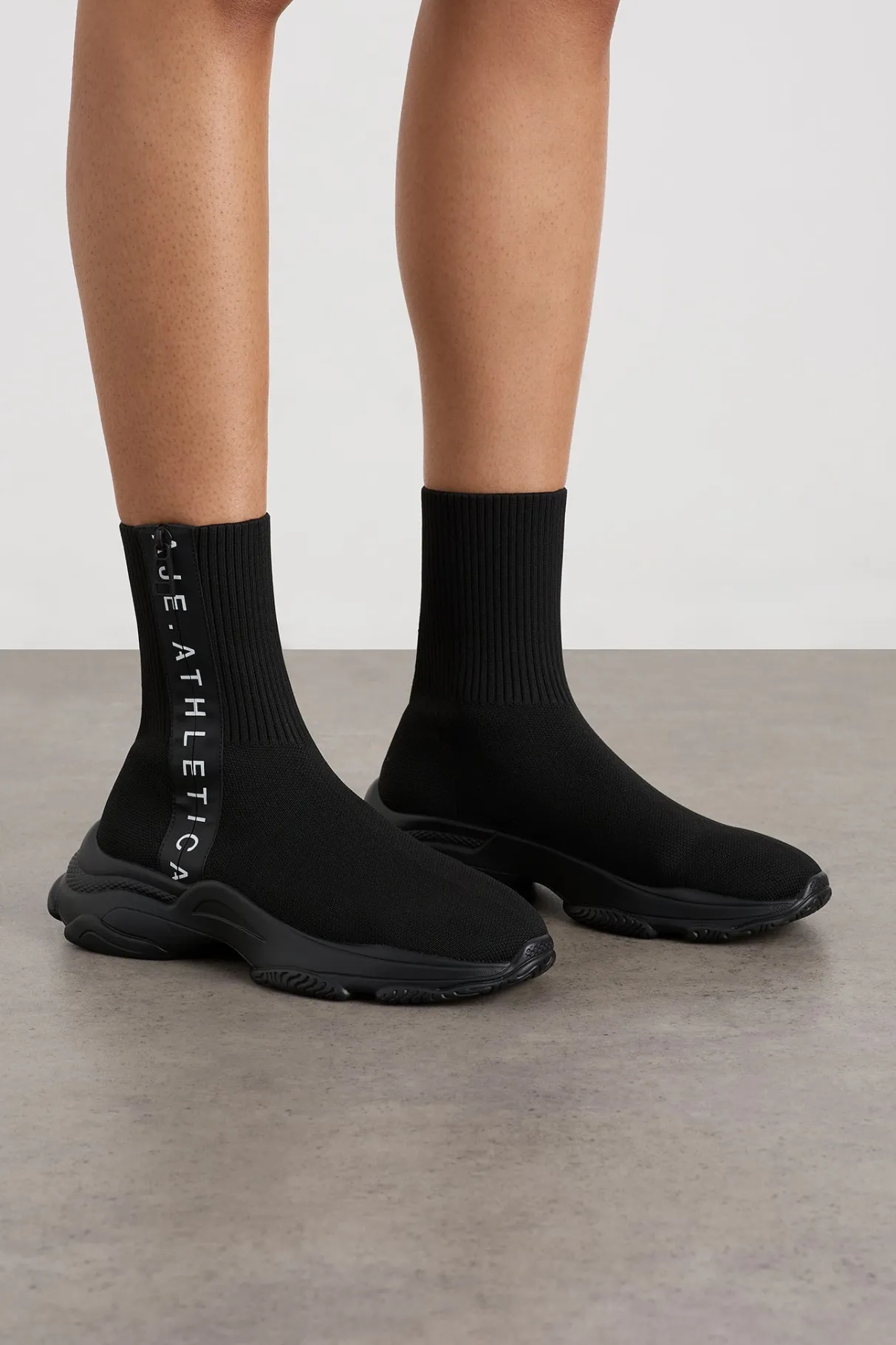 rib_knit_sock_sneaker__2.webp Cheap Aje ATHLETICA Rib Knit Sock Sneaker 914 Black/White