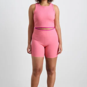 Hot Aje ATHLETICA Ribbed Active Tank 135 Deep Blush