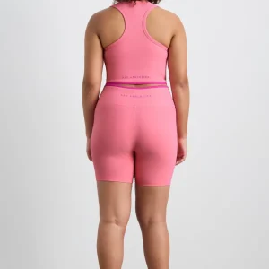 Hot Aje ATHLETICA Ribbed Active Tank 135 Deep Blush