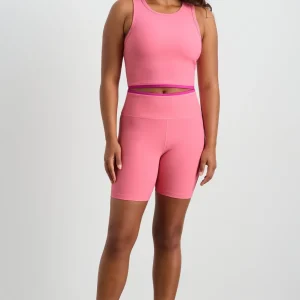 Hot Aje ATHLETICA Ribbed Active Tank 135 Deep Blush