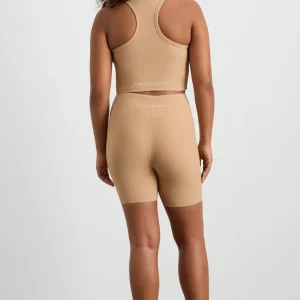 Hot Aje ATHLETICA Ribbed Active Tank 135 Natural Tan