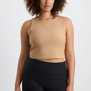 Hot Aje ATHLETICA Ribbed Active Tank 135 Natural Tan