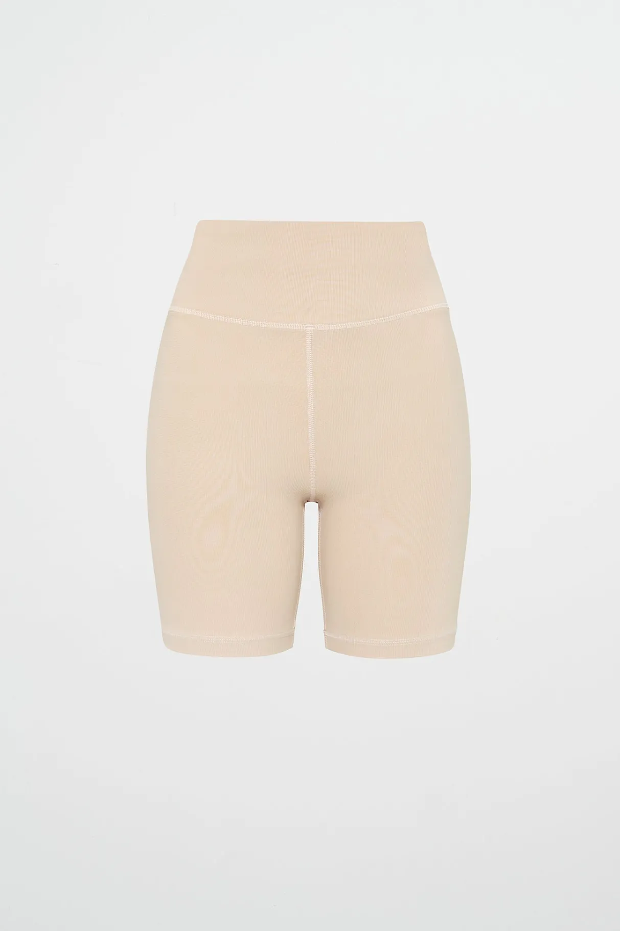 ribbed_bike_short__1.webp Flash Sale Aje ATHLETICA Ribbed Bike Short 601 Latte Beige