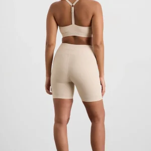 Flash Sale Aje ATHLETICA Ribbed Bike Short 601 Latte Beige