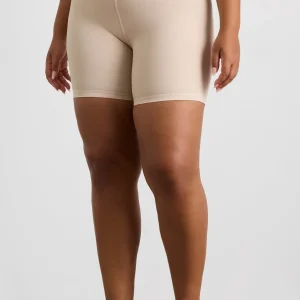 Flash Sale Aje ATHLETICA Ribbed Bike Short 601 Latte Beige