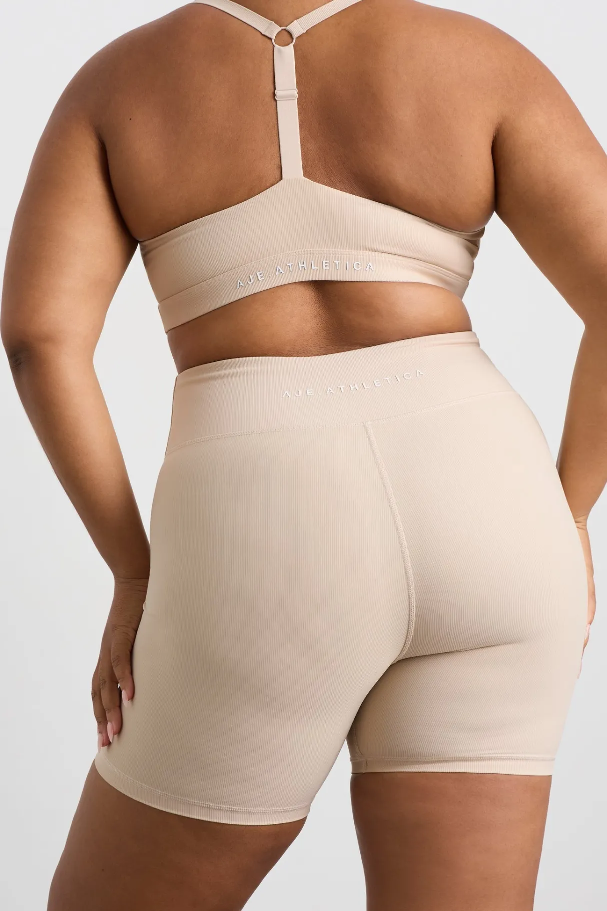 ribbed_bike_short__14.webp Flash Sale Aje ATHLETICA Ribbed Bike Short 601 Latte Beige