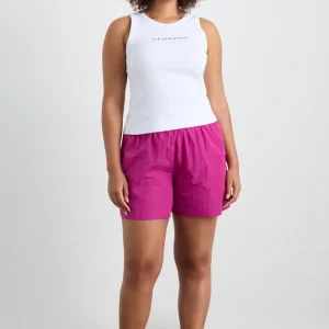 Best Sale Aje ATHLETICA Ribbed Racer Singlet 810 White