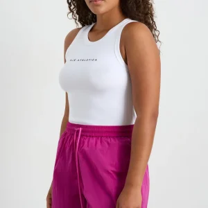 Best Sale Aje ATHLETICA Ribbed Racer Singlet 810 White