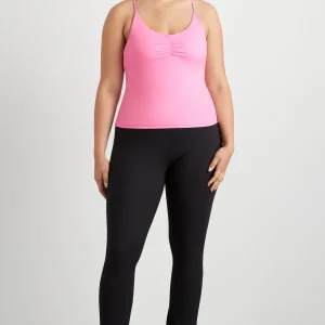 Sale Aje ATHLETICA Ruched Active Tank 349 Candy Pink