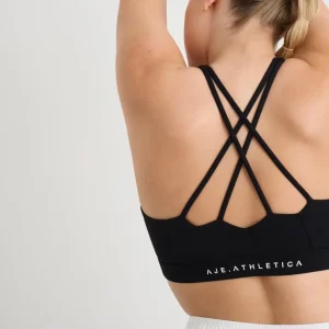Store Aje ATHLETICA Ruched Crossback Bra 353 Black
