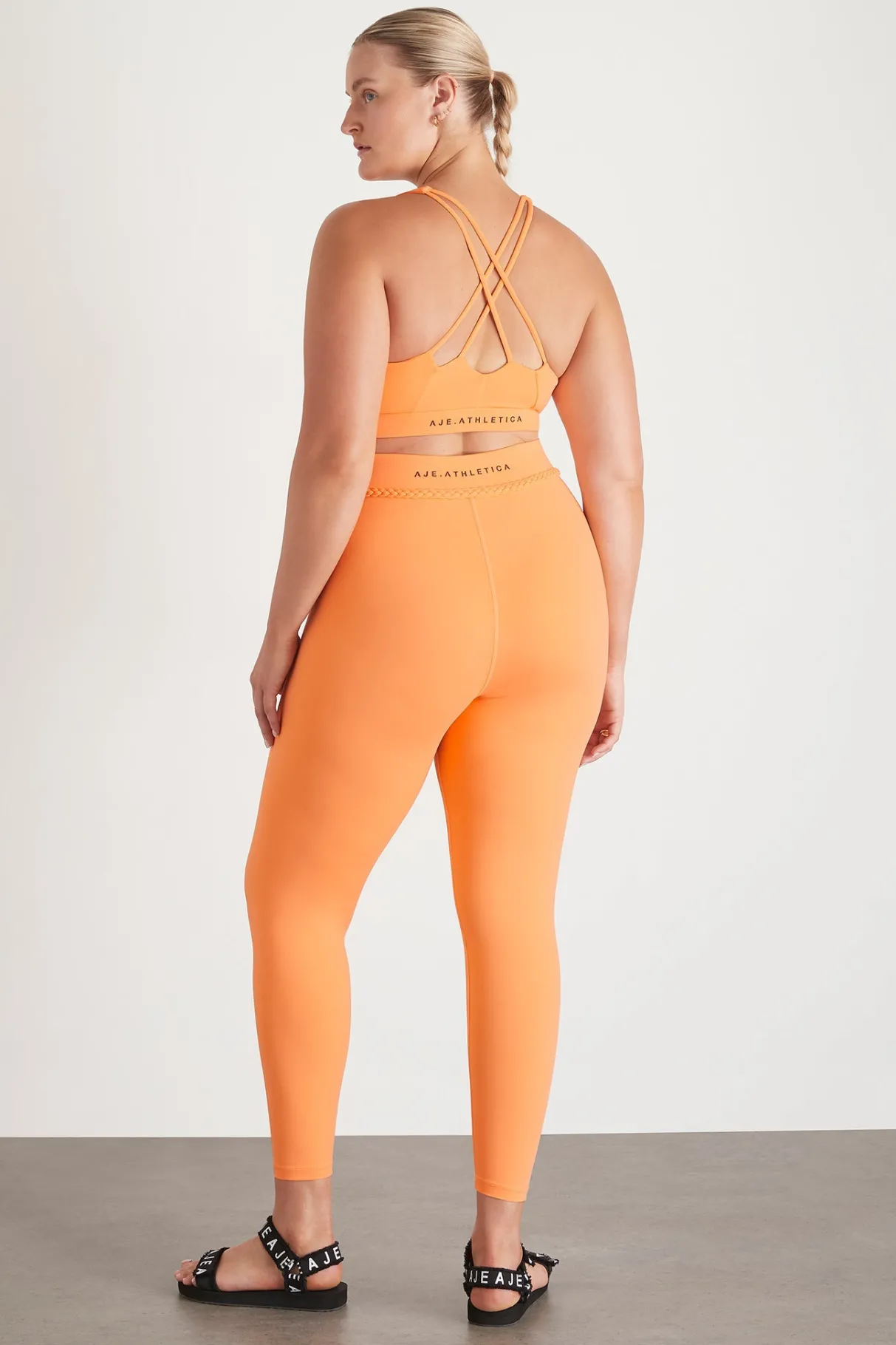 ruched_crossback_bra__17.webp Clearance Aje ATHLETICA Ruched Crossback Bra 353 Soft Apricot