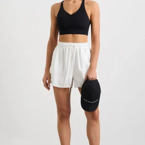 Store Aje ATHLETICA Ruched Crossback Bra 353 Black