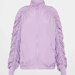 Best Aje ATHLETICA Ruched Hood Spray Jacket 736 Lavender