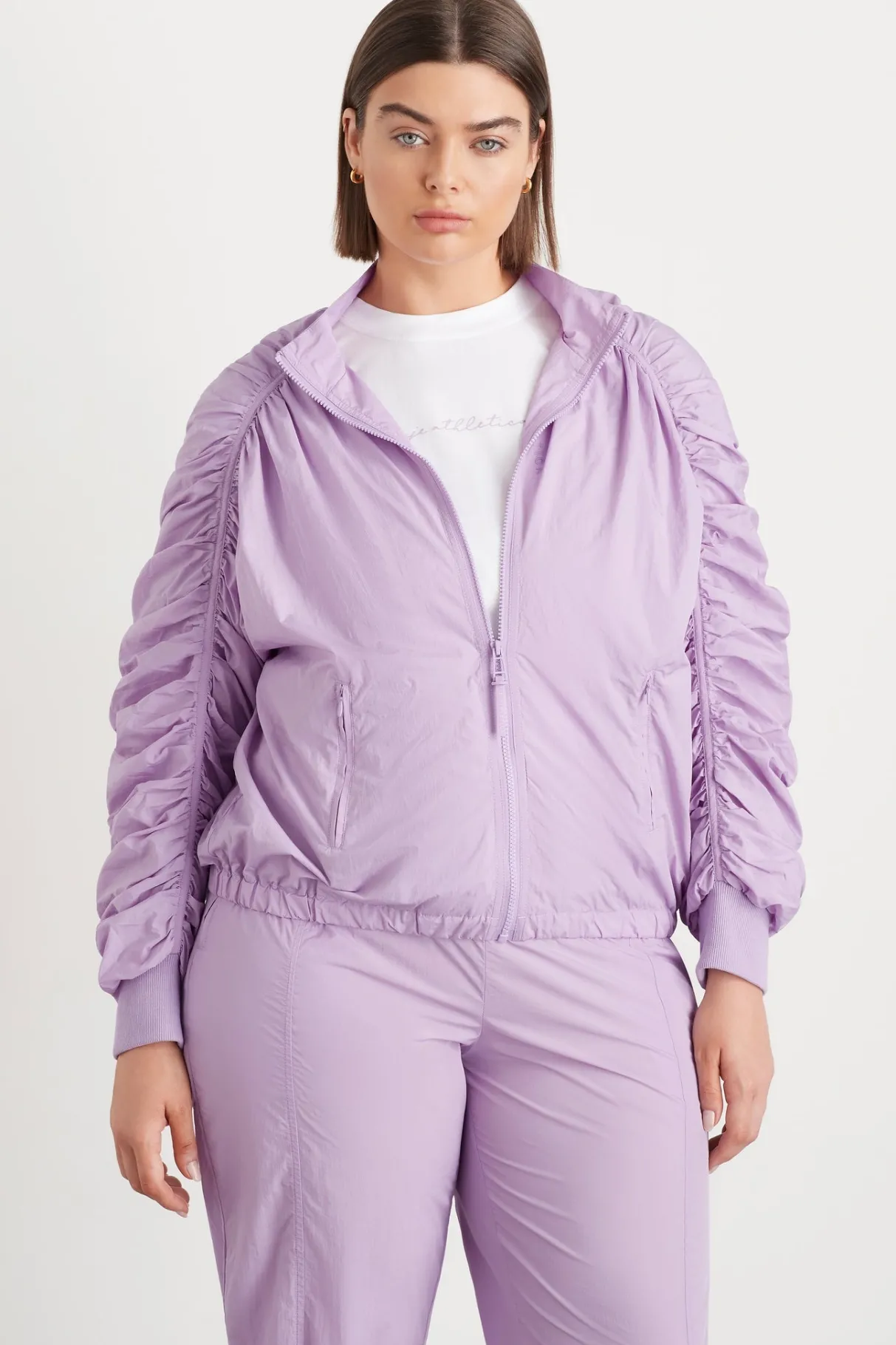 ruched_hood_spray_jacket__11.webp Best Aje ATHLETICA Ruched Hood Spray Jacket 736 Lavender