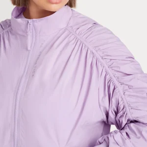 Best Aje ATHLETICA Ruched Hood Spray Jacket 736 Lavender
