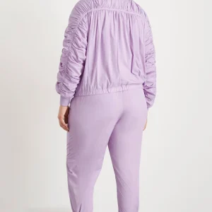 Best Aje ATHLETICA Ruched Hood Spray Jacket 736 Lavender