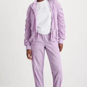 Best Aje ATHLETICA Ruched Hood Spray Jacket 736 Lavender
