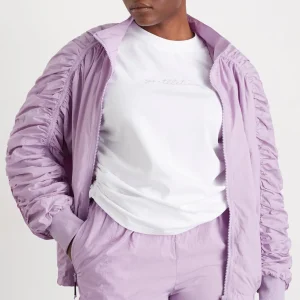 Best Aje ATHLETICA Ruched Hood Spray Jacket 736 Lavender