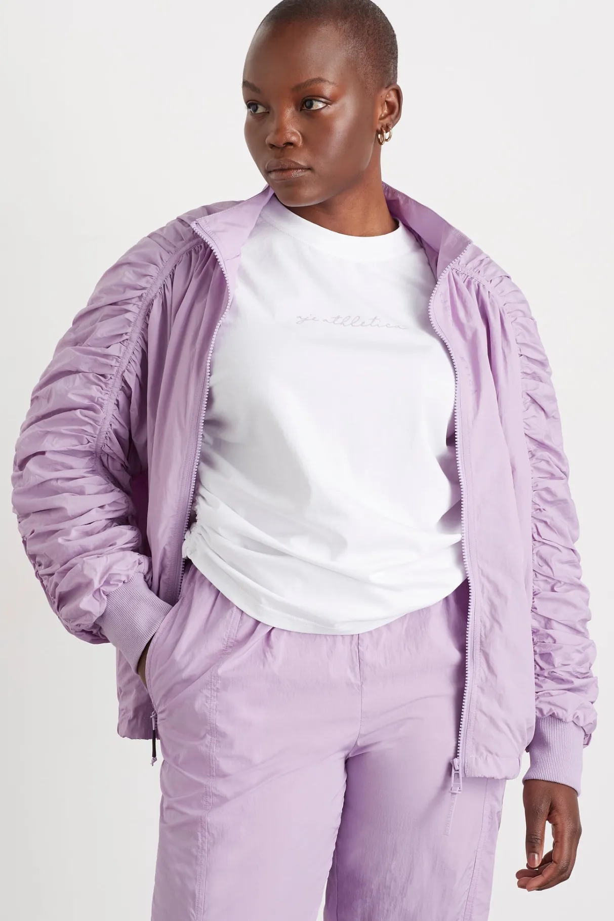 ruched_hood_spray_jacket__6.webp Best Aje ATHLETICA Ruched Hood Spray Jacket 736 Lavender