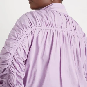 Best Aje ATHLETICA Ruched Hood Spray Jacket 736 Lavender