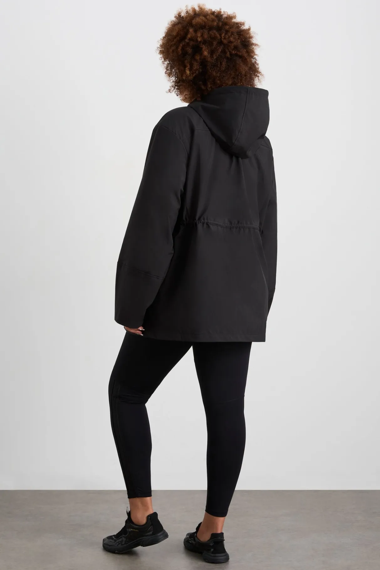 ruched_longline_parka__15.webp New Aje ATHLETICA Ruched Longline Parka 767 Black