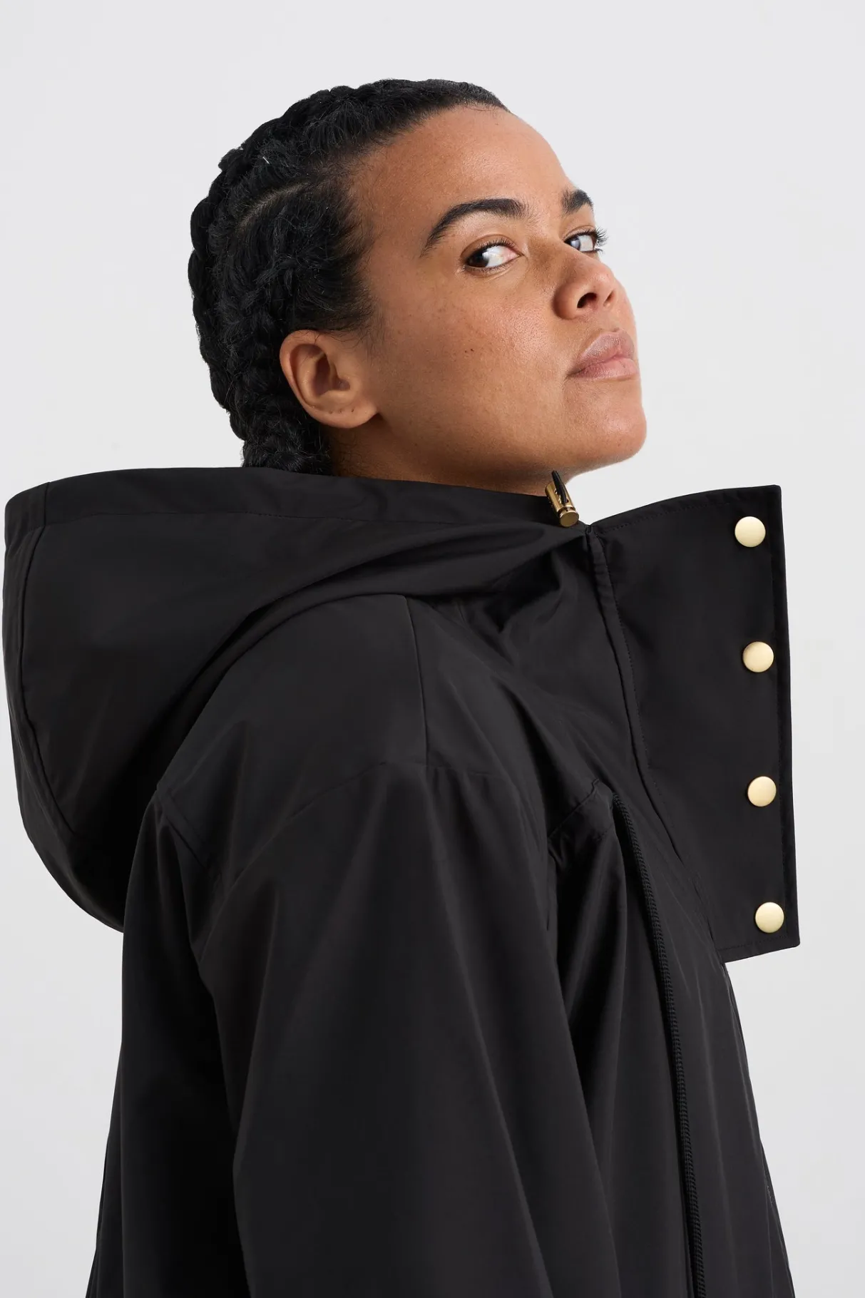 ruched_longline_parka__9.webp New Aje ATHLETICA Ruched Longline Parka 767 Black